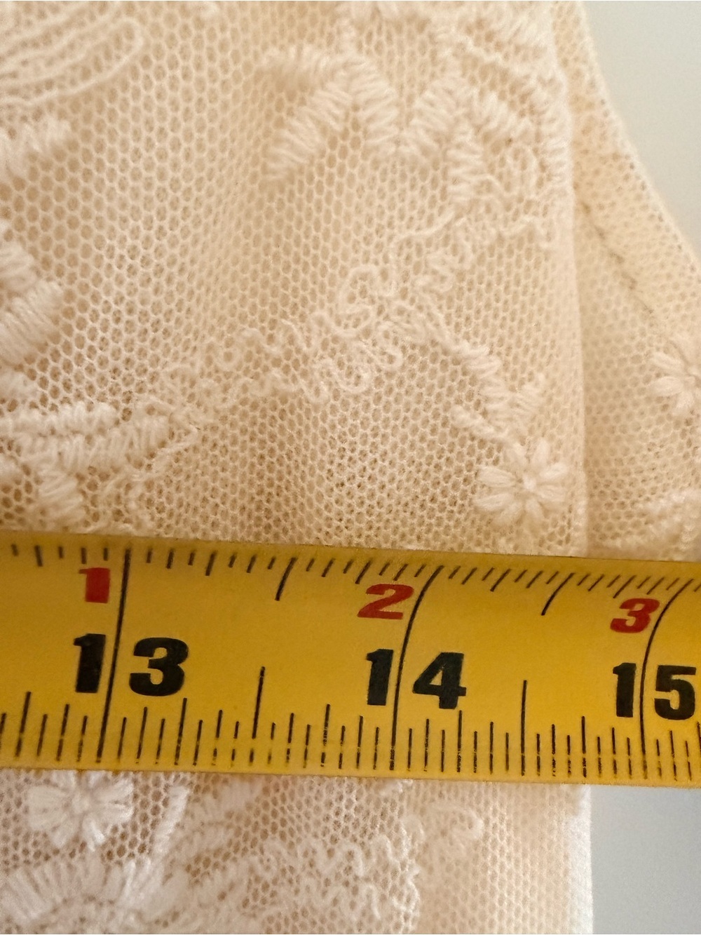Blu Pepper Cream Lace-Trim Top - Picture 5 of 7
